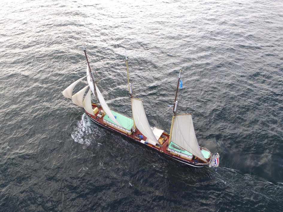 foto: 78 Drie mast Topzeil Schoener Swaensborgh