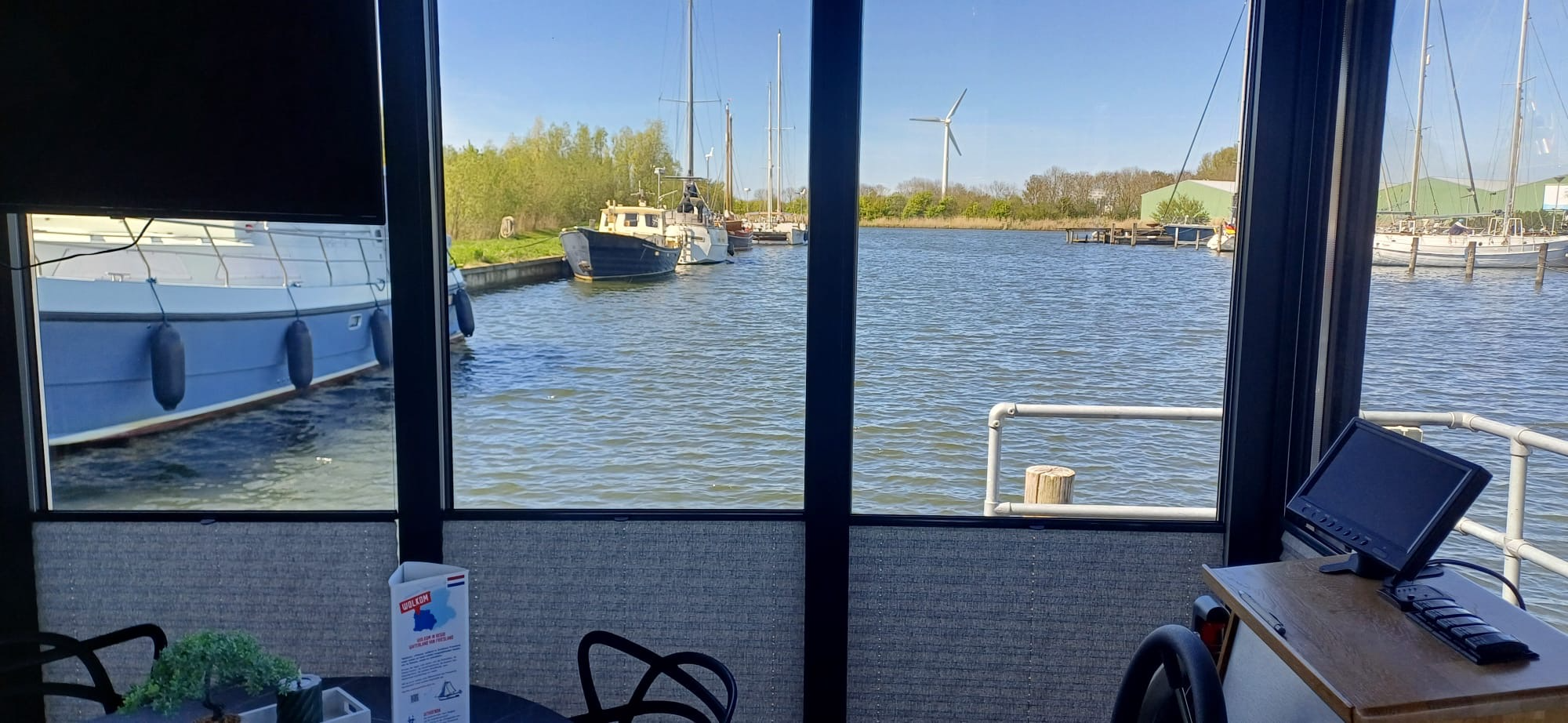 foto: 24 Campi 400 Houseboat Met Mooie Ligplaats