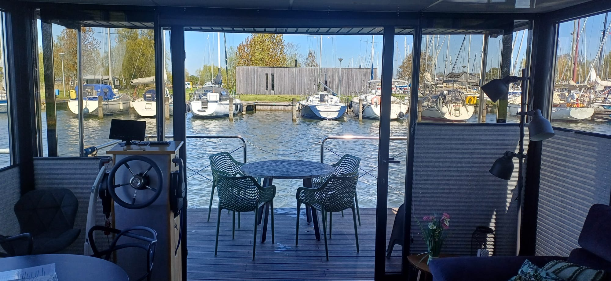foto: 25 Campi 400 Houseboat Met Mooie Ligplaats
