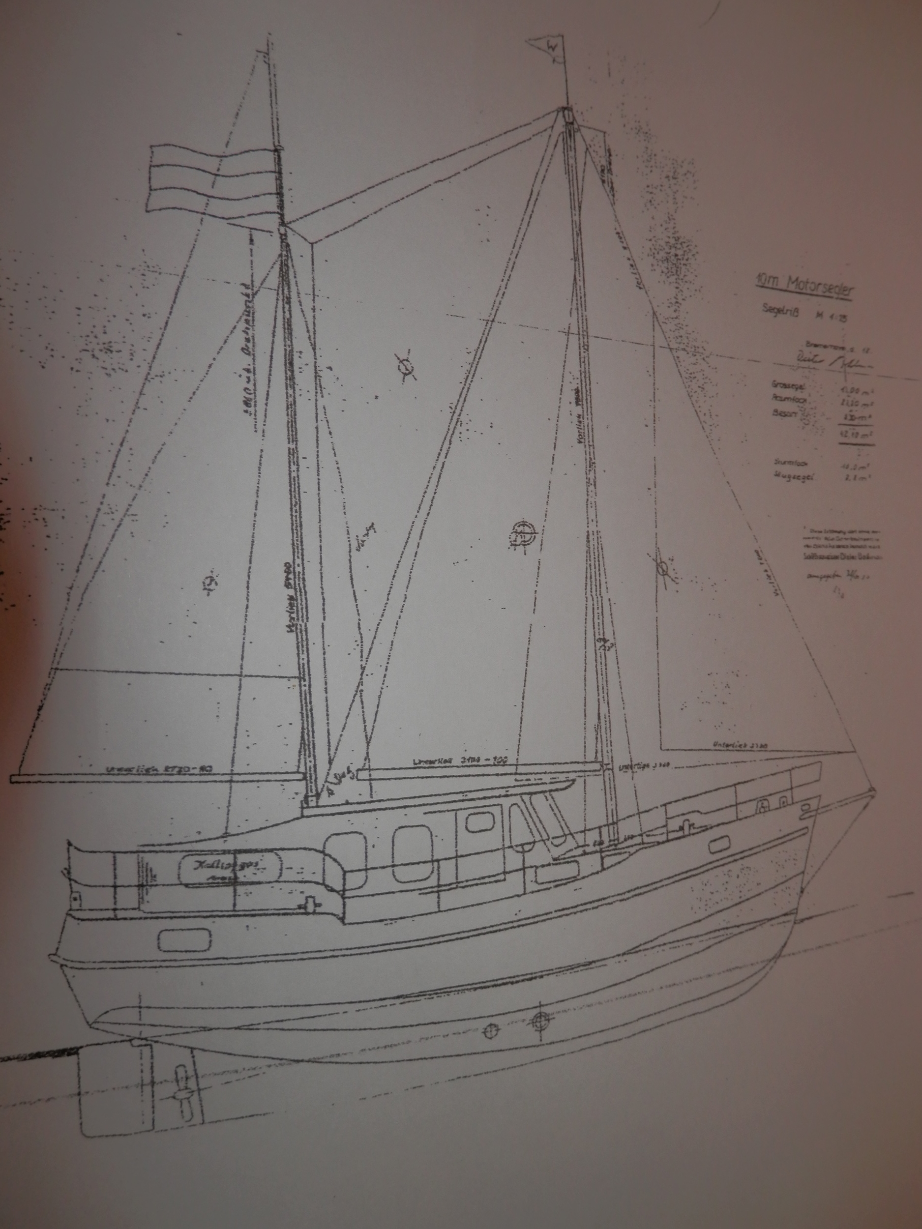 foto: 101 MOTORSAILER Kallipygos 10.00