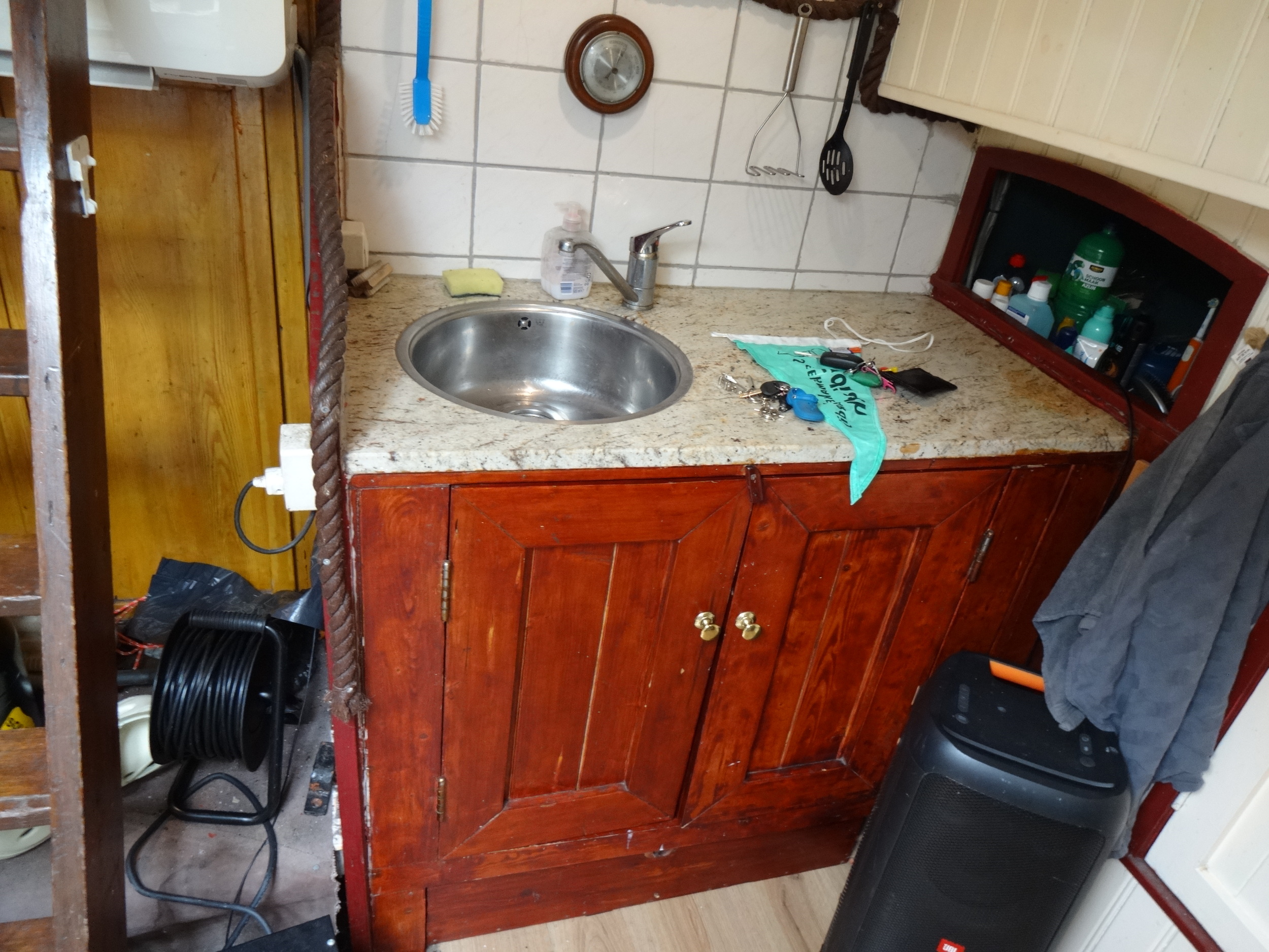 foto: 22 Noordzee Botter 1500 Motor/woonboot