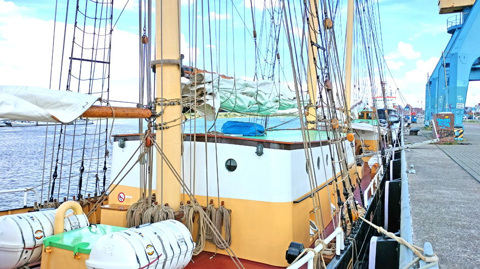 foto: 87 Drie mast Topzeil Schoener Swaensborgh