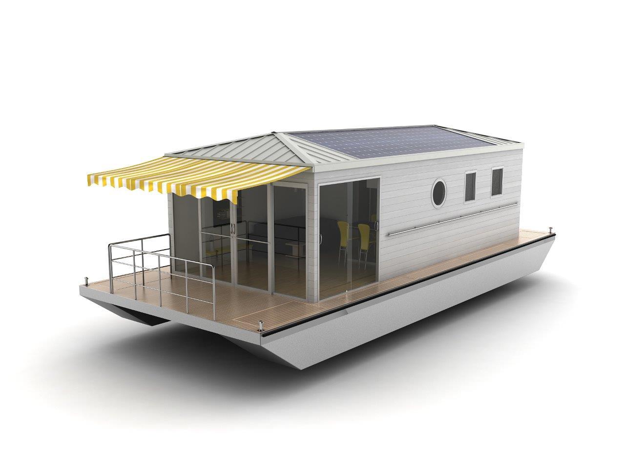 foto: 5 Aquahome Offshore Houseboat STE 12 Bij 5