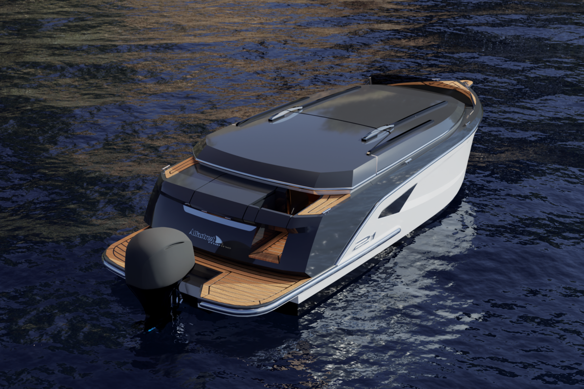foto: 20 Alfastreet Marine 21 Open Outboard Series
