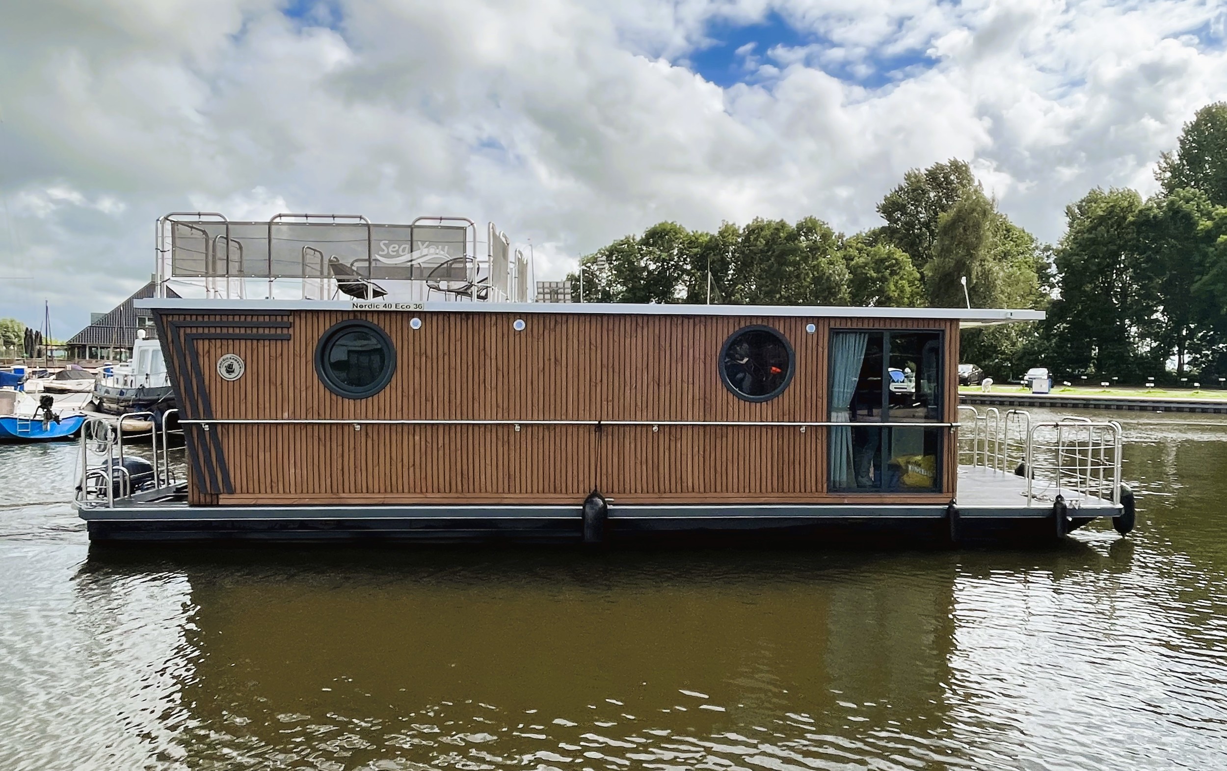 foto: 61 Nordic Season Met Ligplaats NS 40 Eco 36m2 Houseboat