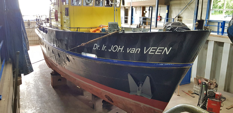 foto: 136 ex Rijkswaterstaat / Varend Woonschip 23.23, CBB Rijn