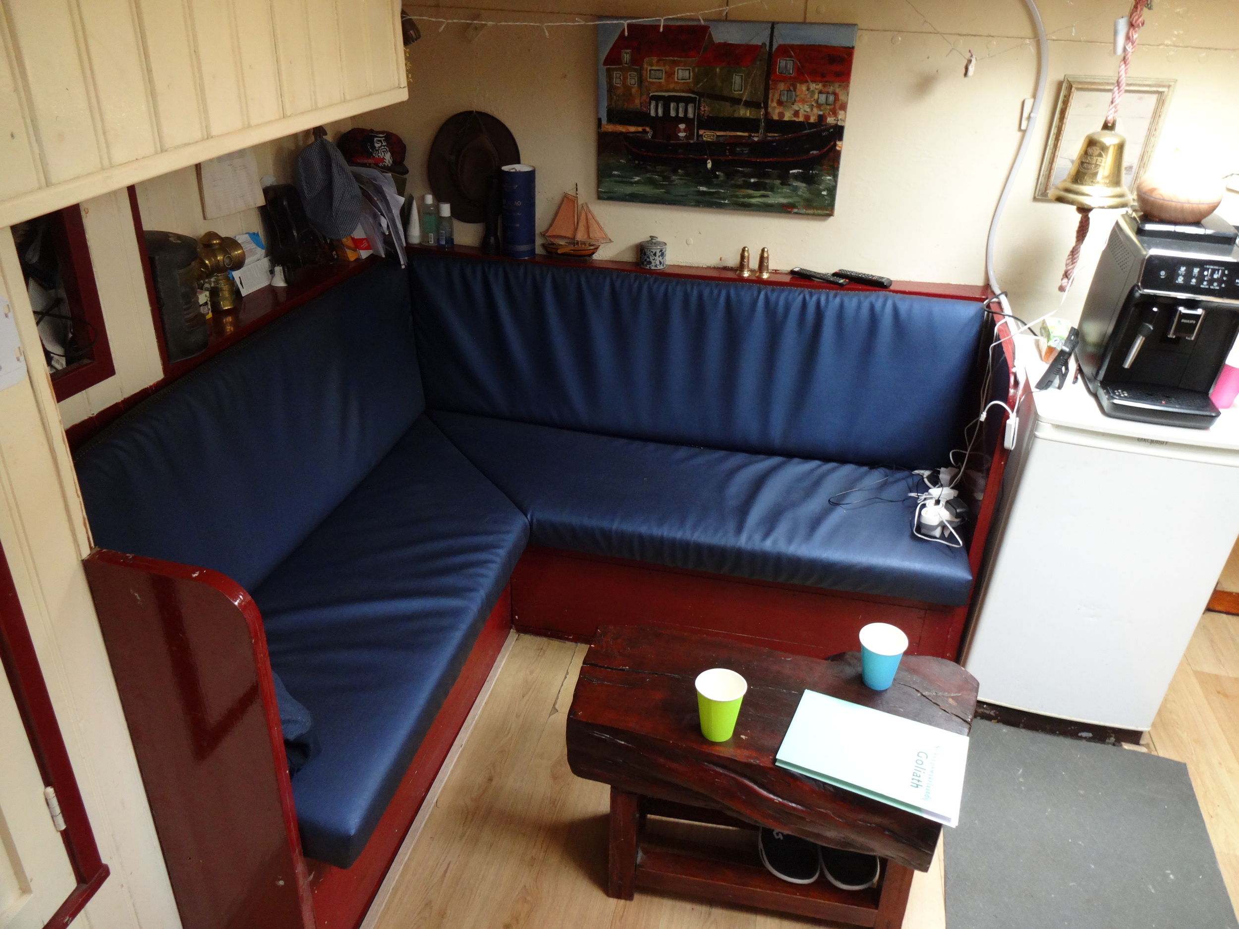 foto: 25 Noordzee Botter 1500 Motor/woonboot