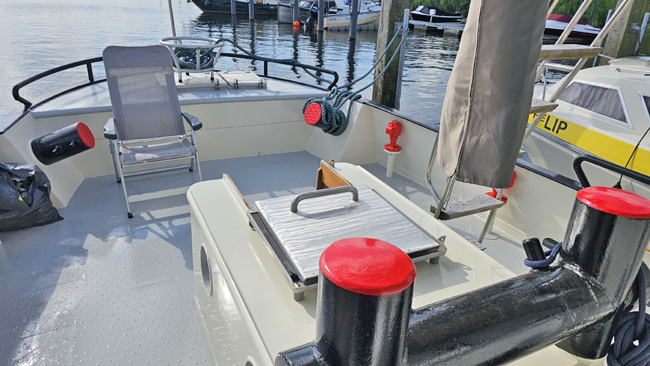 foto: 65 ex Patrouille vaartuig / Varend Woonschip 18.26 met UBC