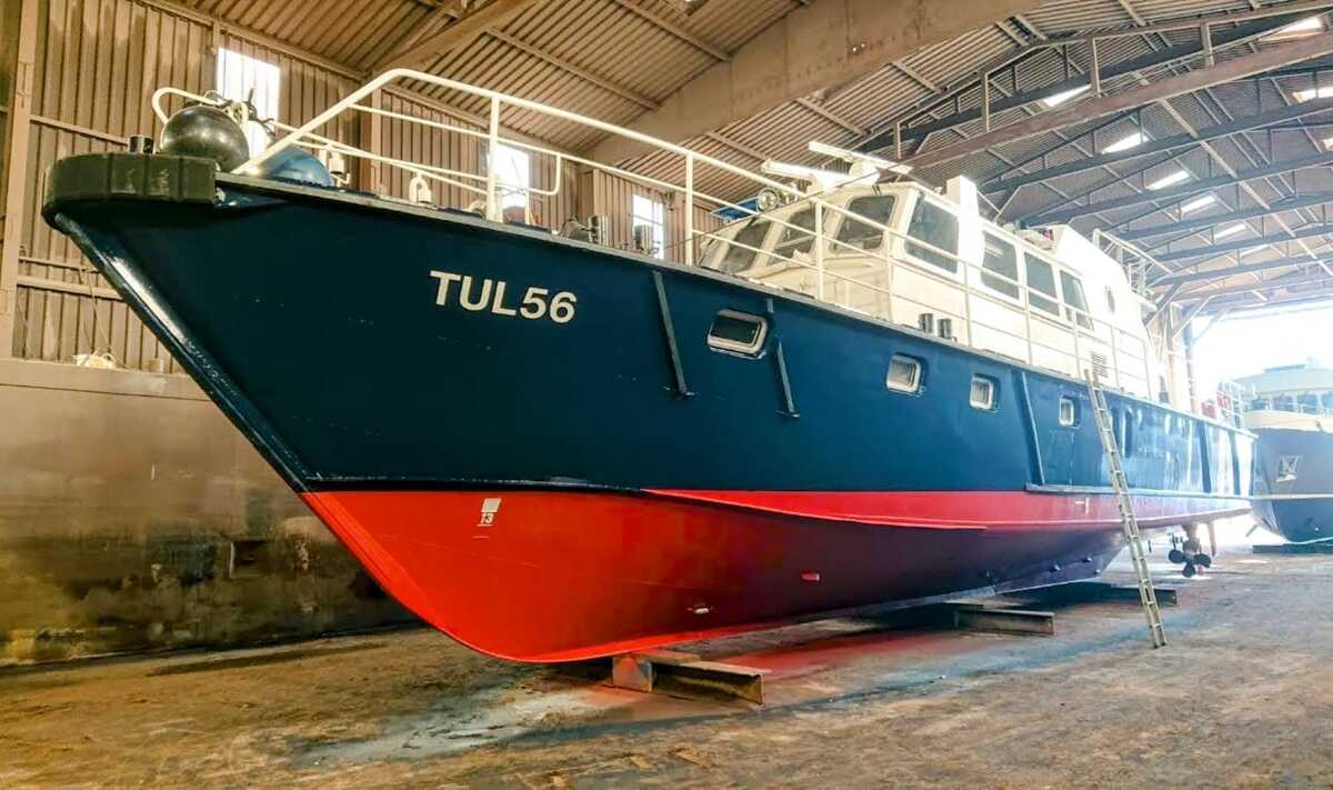 foto: 61 Ex-Patrouille Vaartuig Varend Woonschip