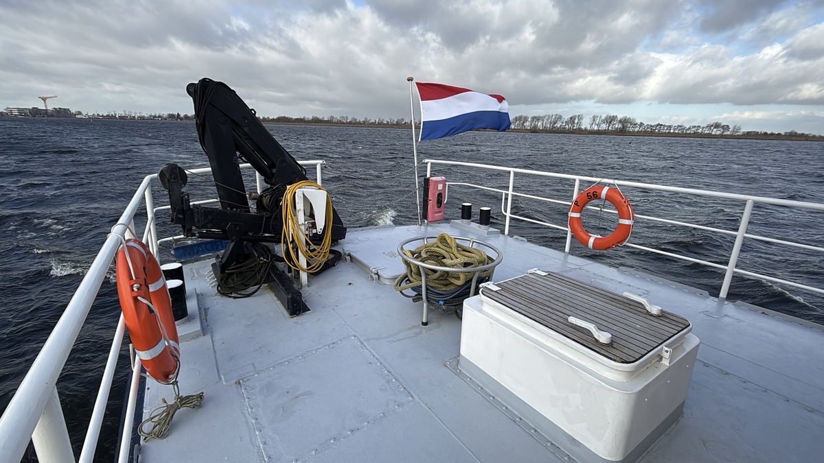 foto: 62 Ex-Patrouille Vaartuig Varend Woonschip