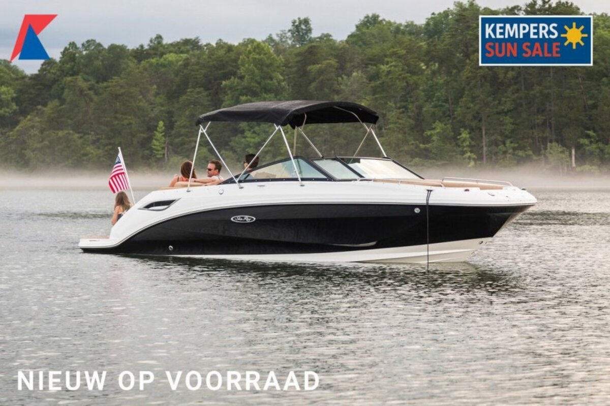 foto: 4 Sea Ray SDX 250 Outboard (Harlow Coconut Bekleding)