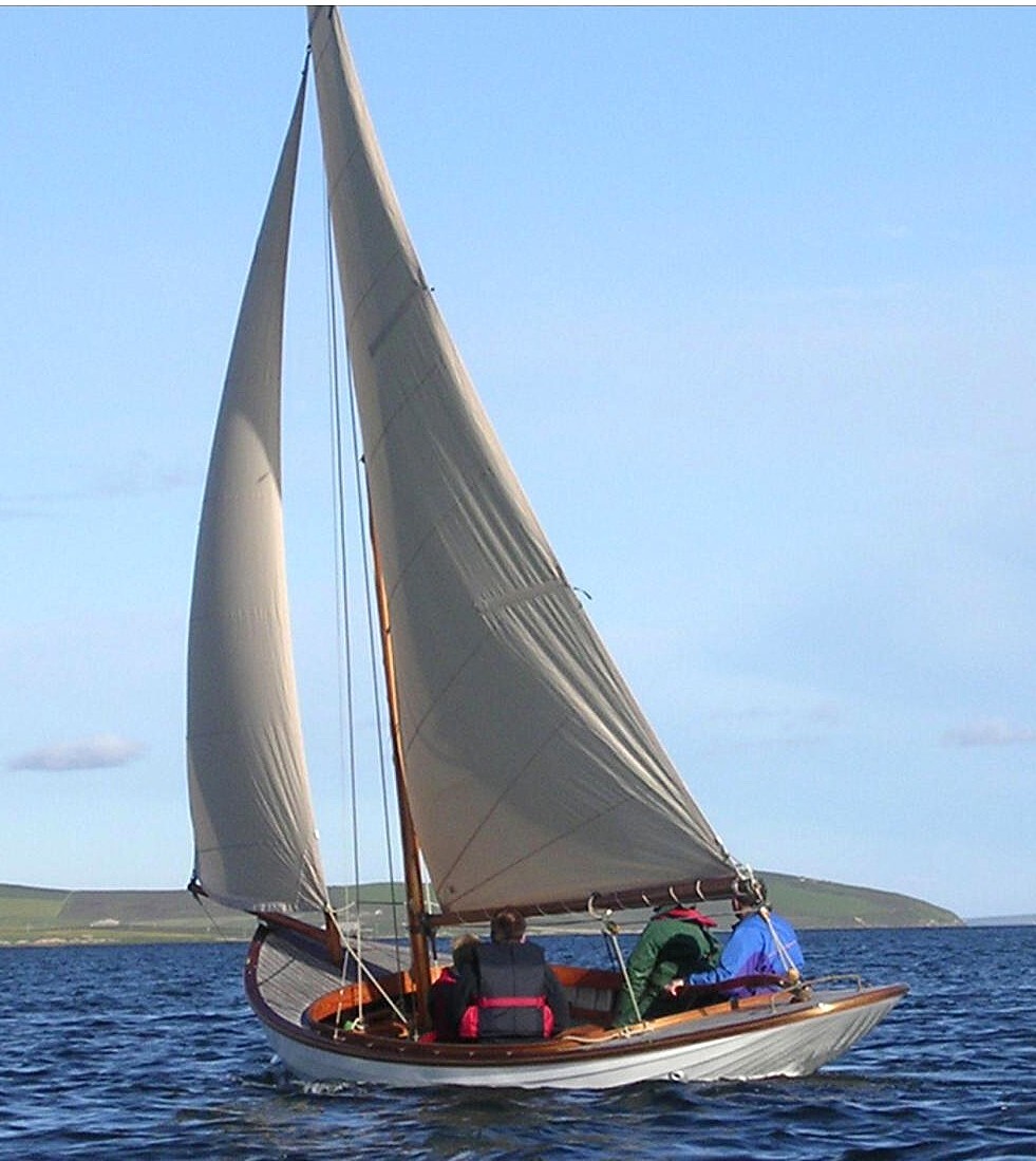 foto: 25 Orkney Yole Elliptische Spiegel