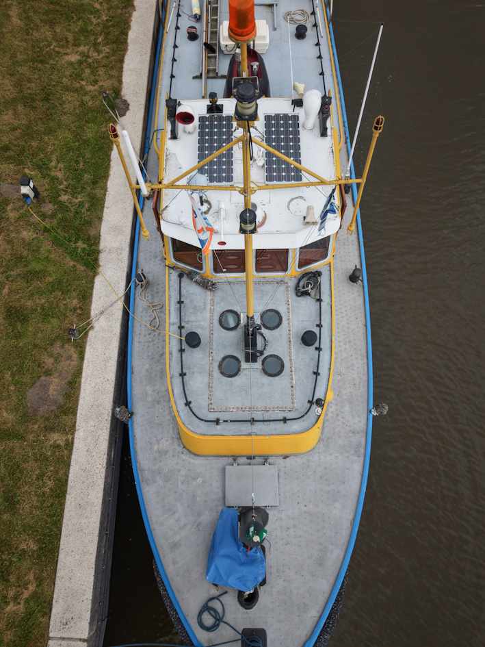 foto: 45 Varend Woonschip ex RWS vlet 14.78