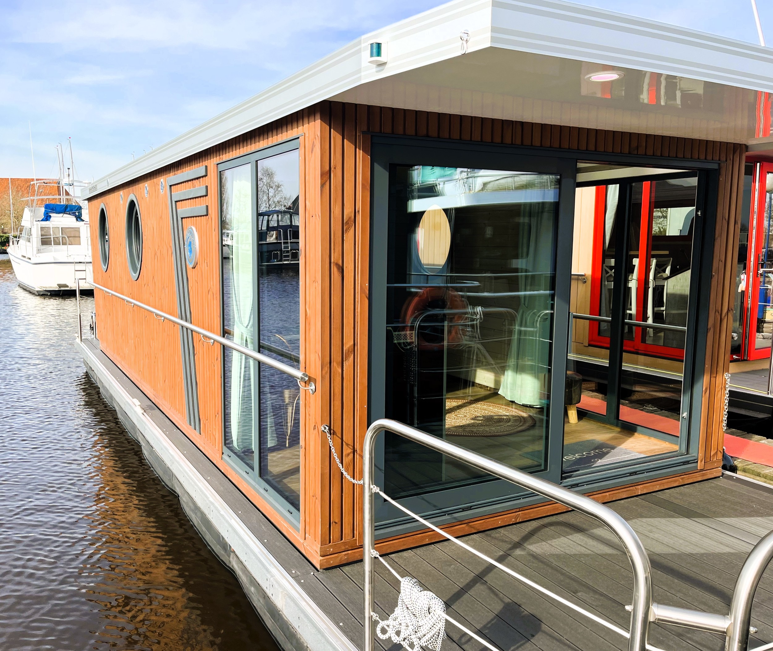 foto: 68 COMPLEET Nieuwe Nordic Season NS 36 Eco 23 Houseboat Met Ligplaats