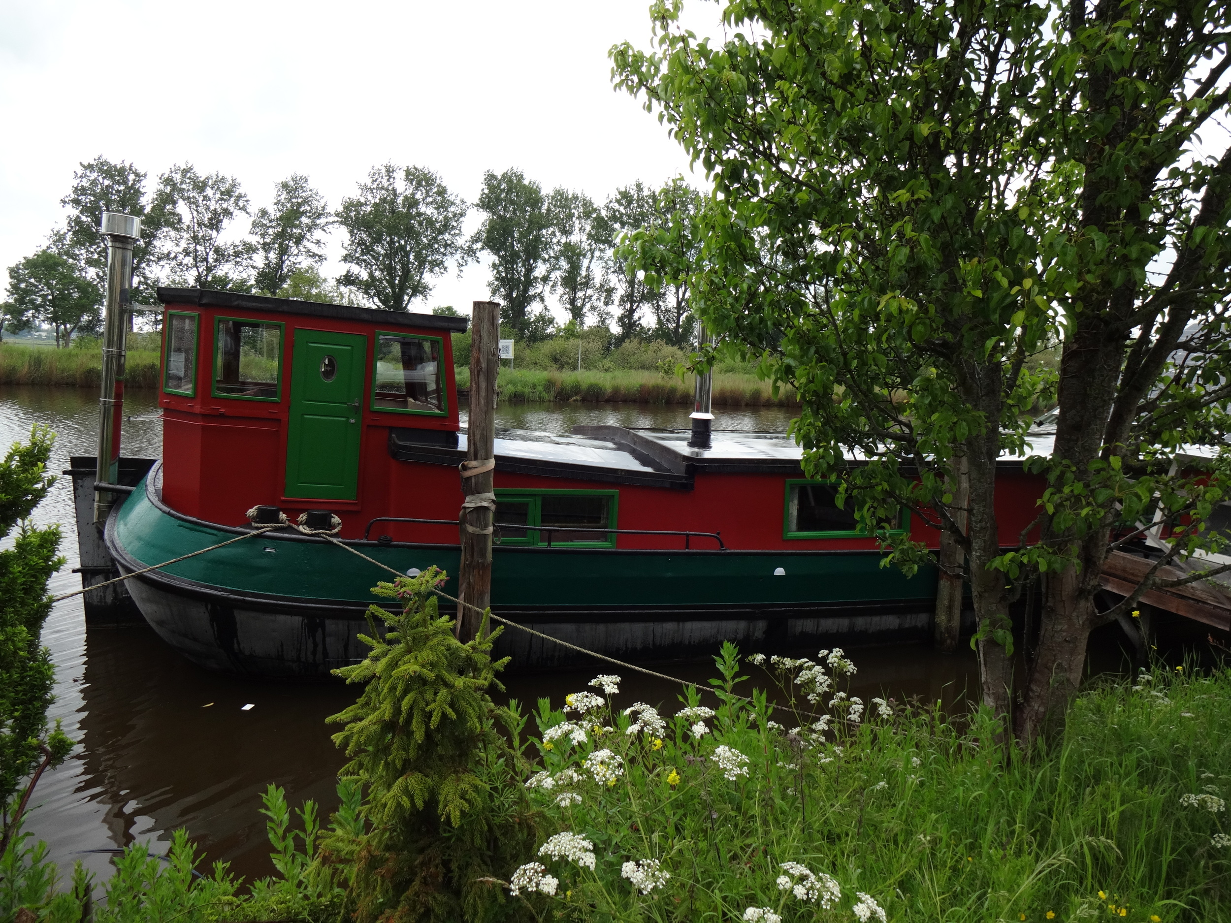 foto: 44 Woonschip Met Ligplaats Groninger Boltjalk 22.50