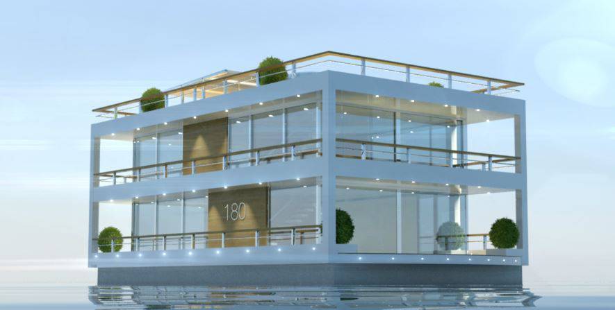 hoofdfoto: 1 Houseboat The Yacht House 180