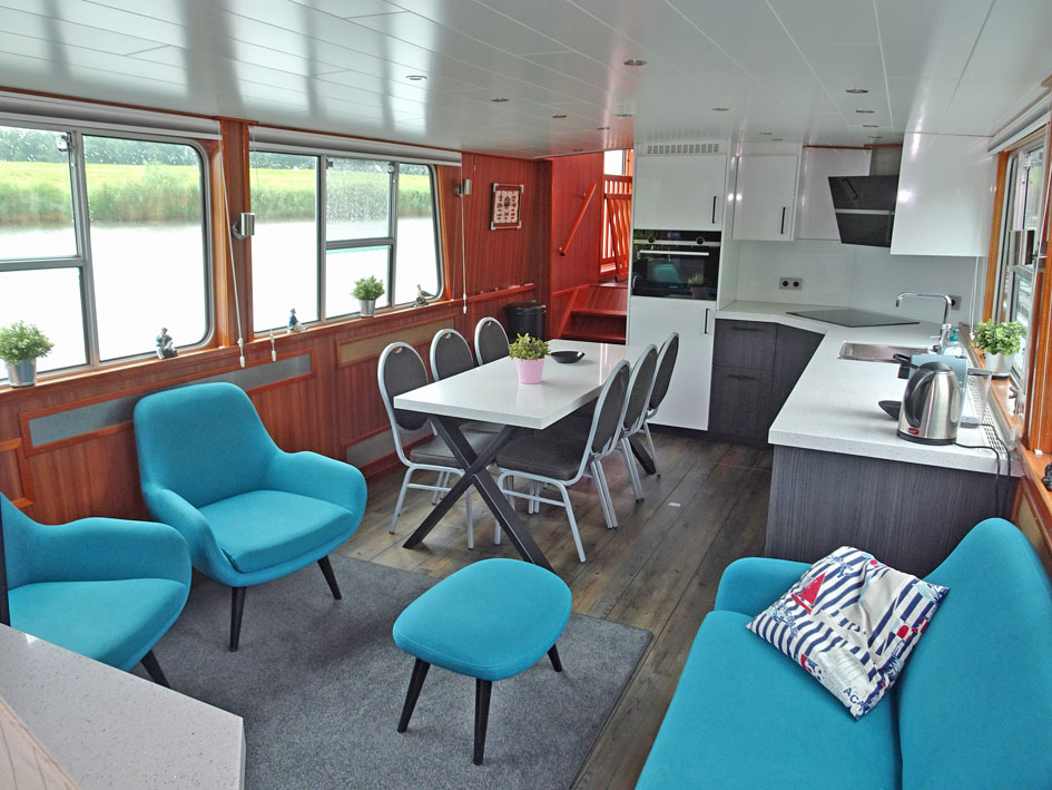 foto: 68 Luxe Varend Woonschip Rijn gecertificeerd