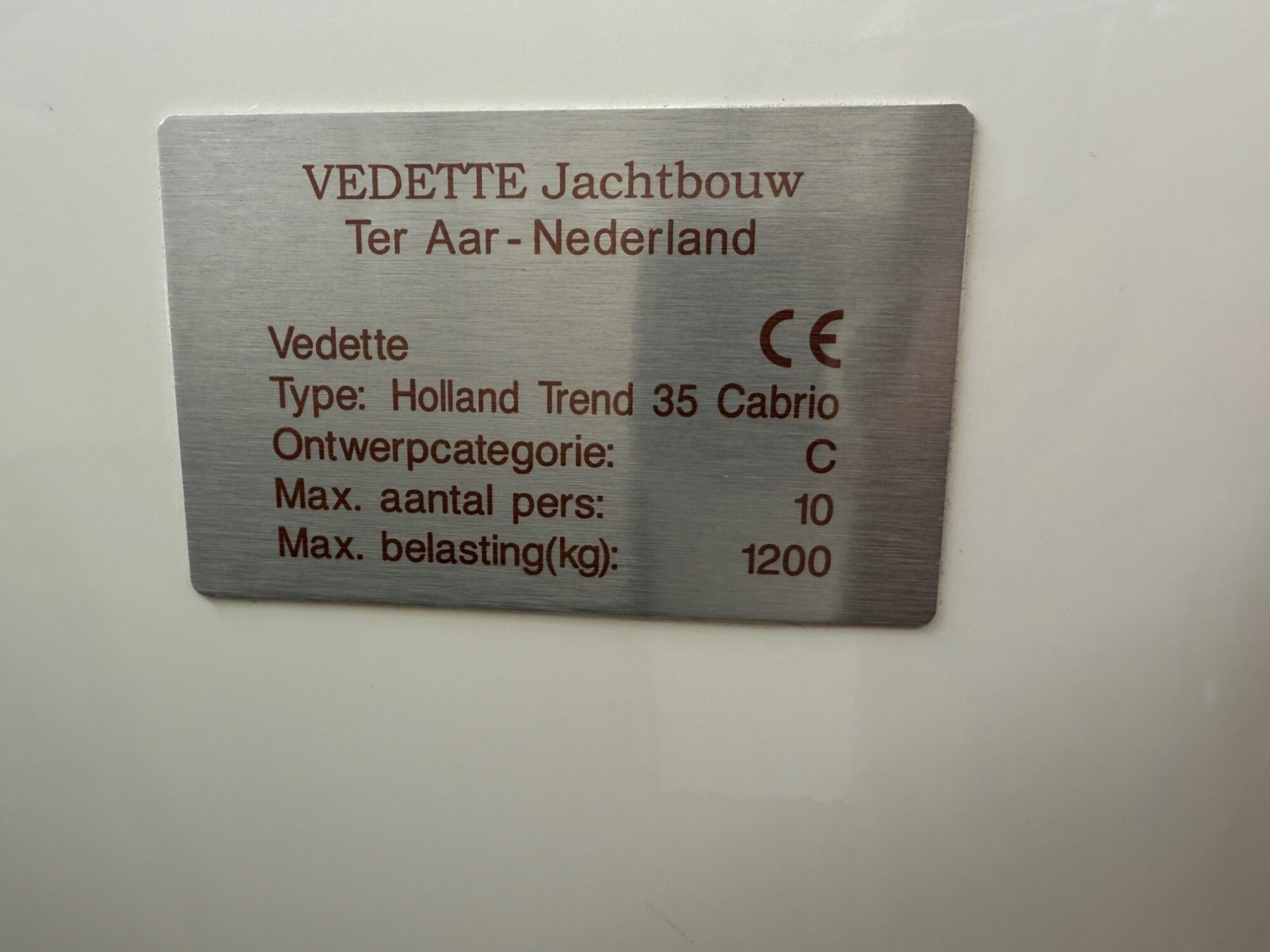 foto: 56 Vedette Vedette Hollander Trend 35 Cabrio