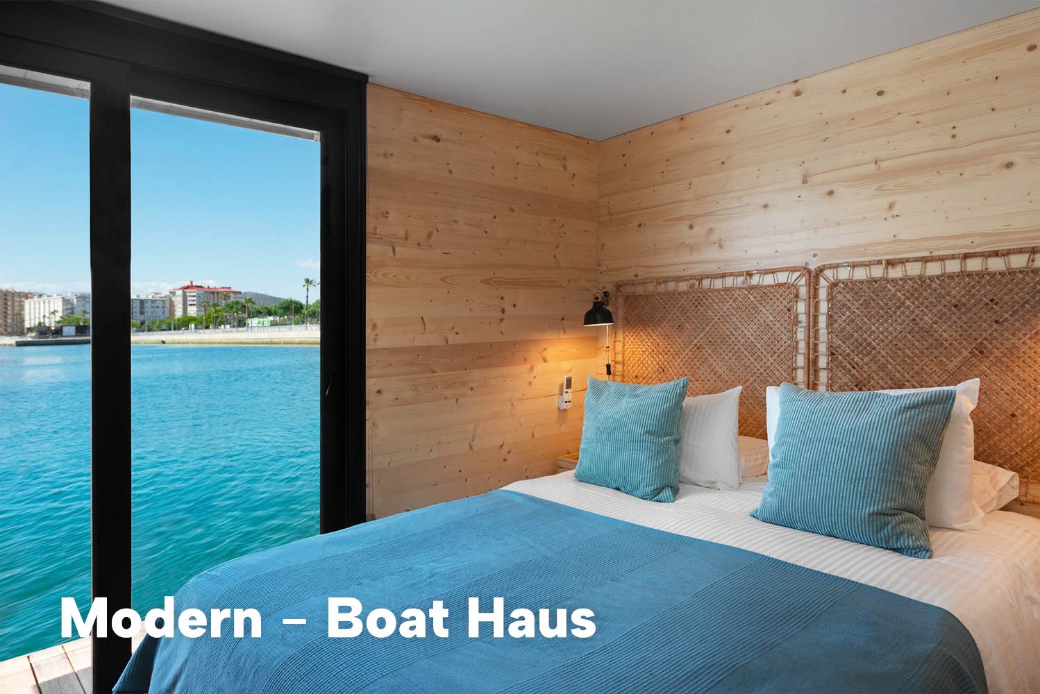 foto: 12 Boat Haus Mediterranean 8X4 MODERN Houseboat