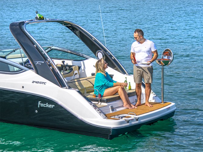 foto: 11 FIBRAFORT Style 242 GTC Mooie Cabine geschikt voor Outboard !!