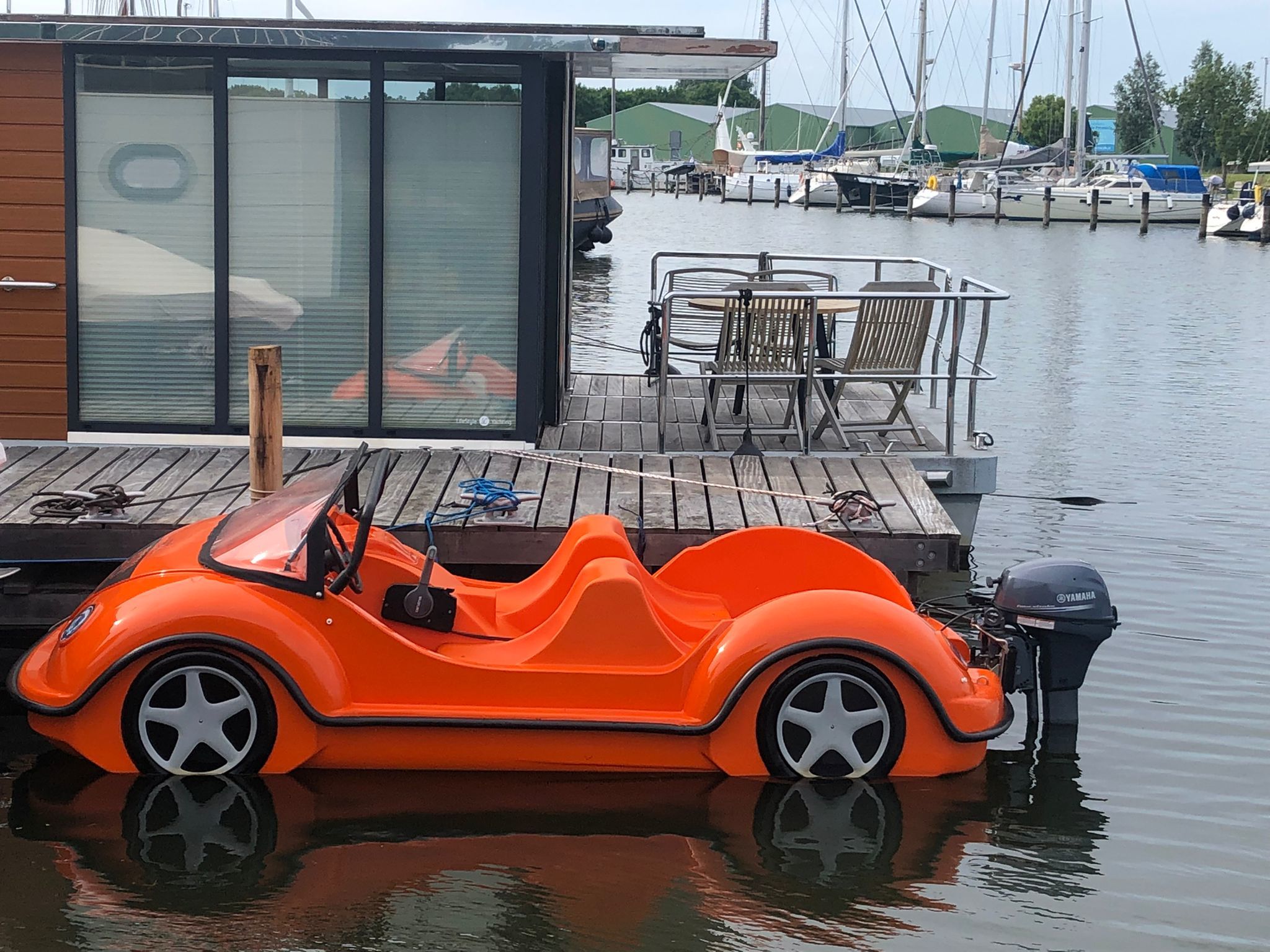 foto: 21 La Mare Houseboat Met Ligplaats Model DFS Aluminium