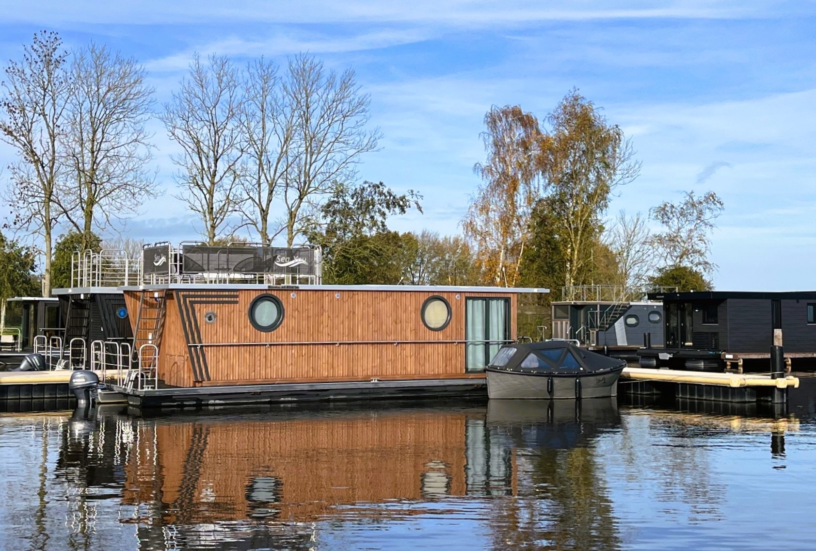 foto: 68 Nordic Season Met Ligplaats NS 40 Eco 36m2 Houseboat