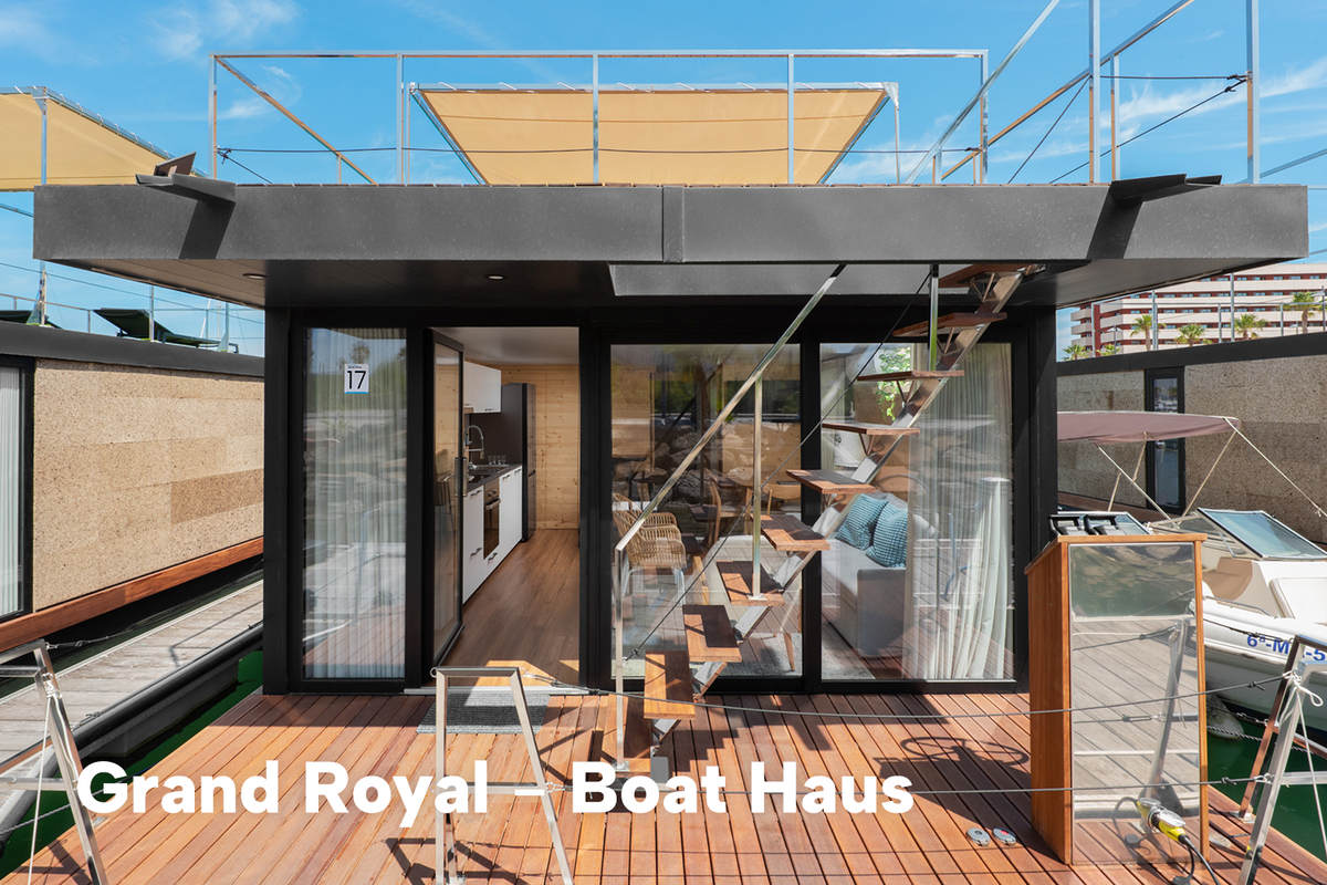 Boat Haus Mediterranean 12X4,5 ROYAL Houseboat hoofdfoto: 1