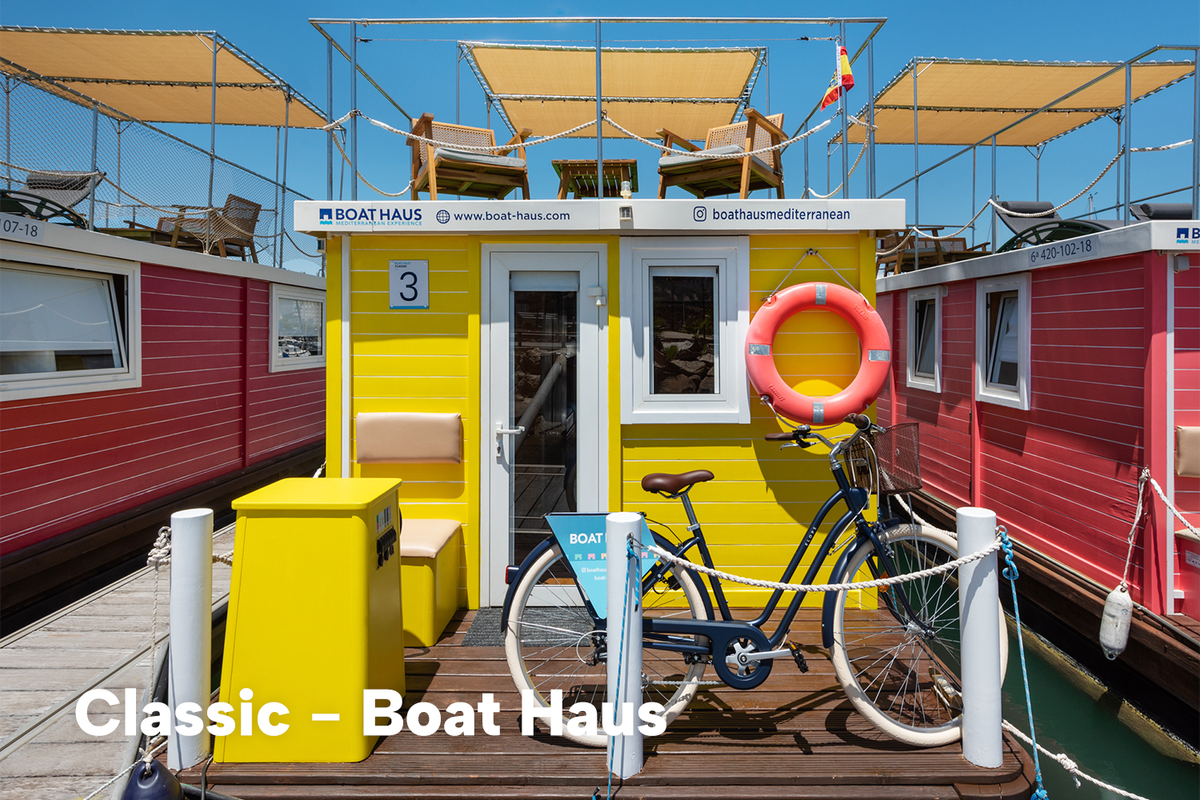 Boat Haus Mediterranean 8x3 Classic Houseboat hoofdfoto: 1