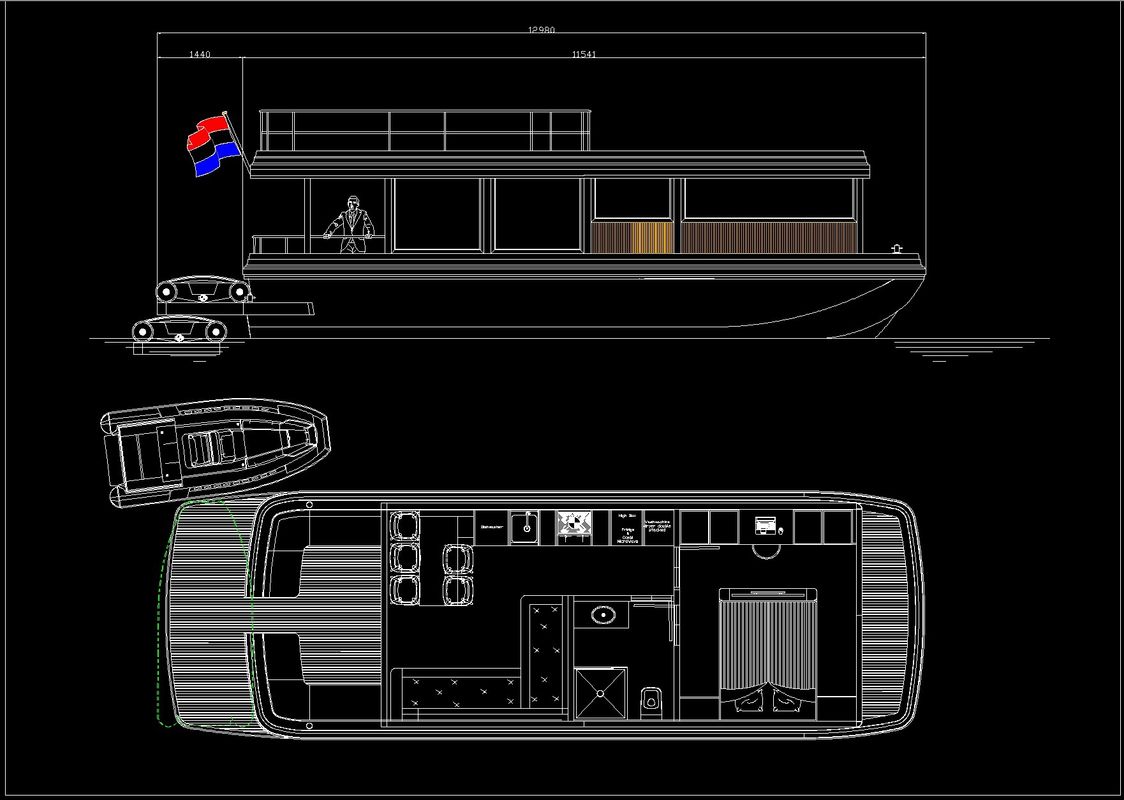 DiviNavi M-420 Houseboat Single Level foto: 18